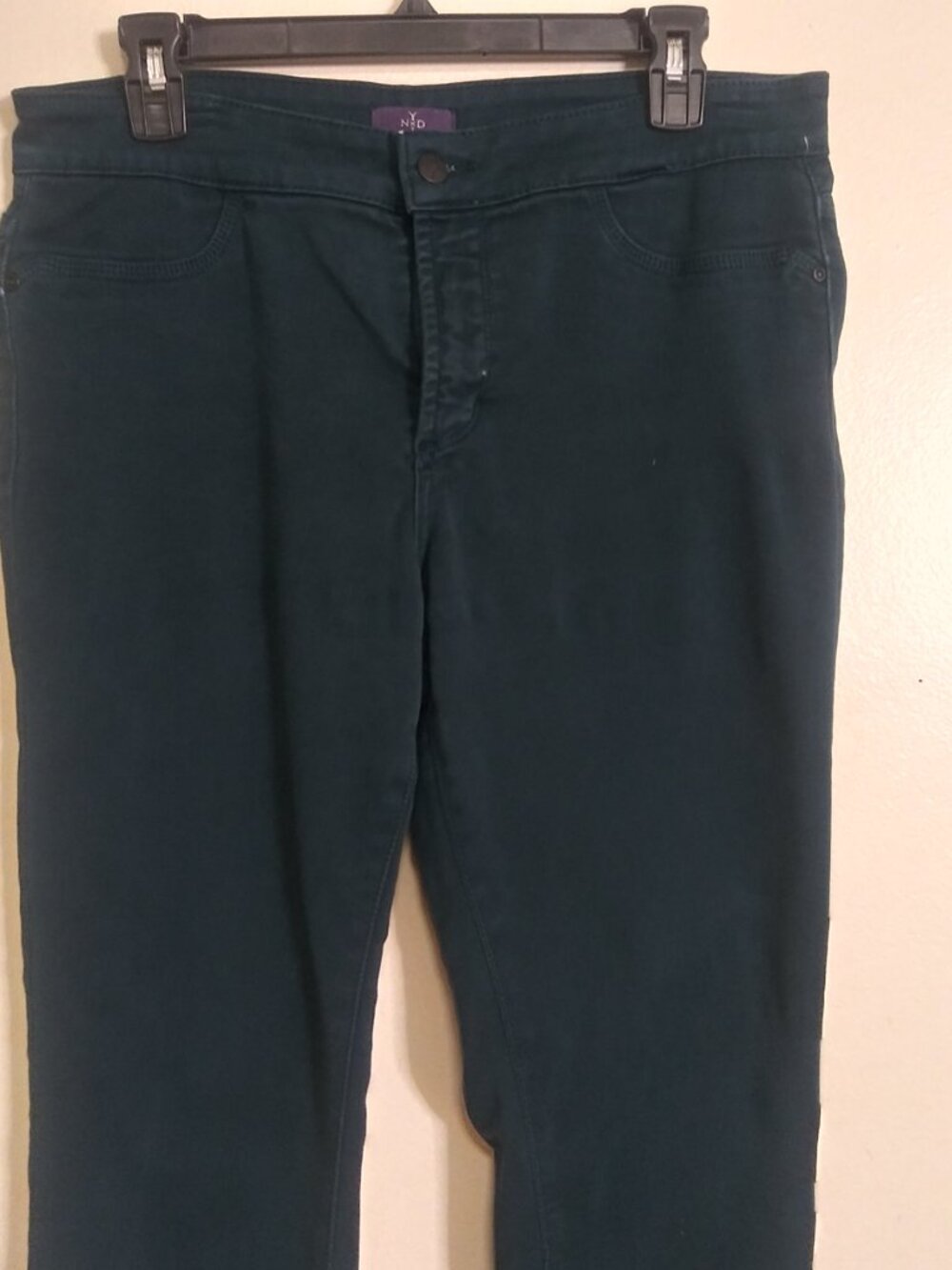 NYDJ NOT YOUR DAUGHTER'S JEANS Womens 12P Green Leggings Jeggings Denim - Picture 2 of 7